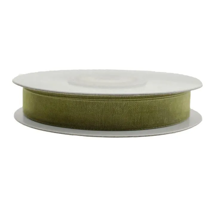 Sheer Organza Ribbon, 3/8-inch, 25-yard