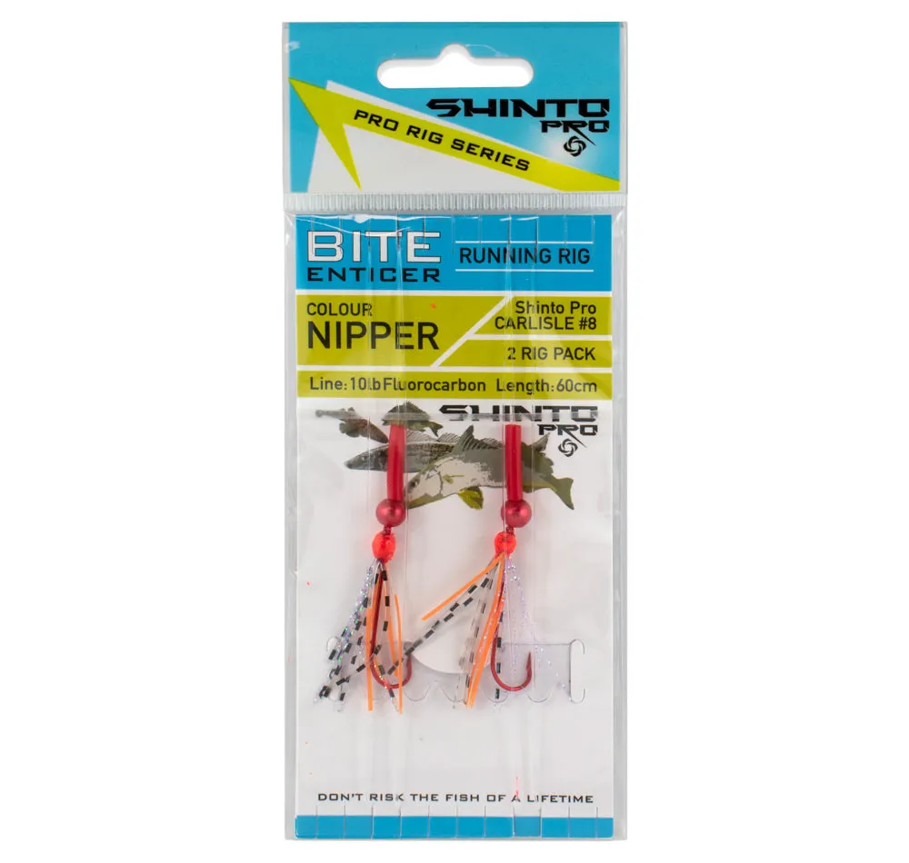 Shinto Pro Bite Enticer Running Carlisle Rig 2pk Size #8