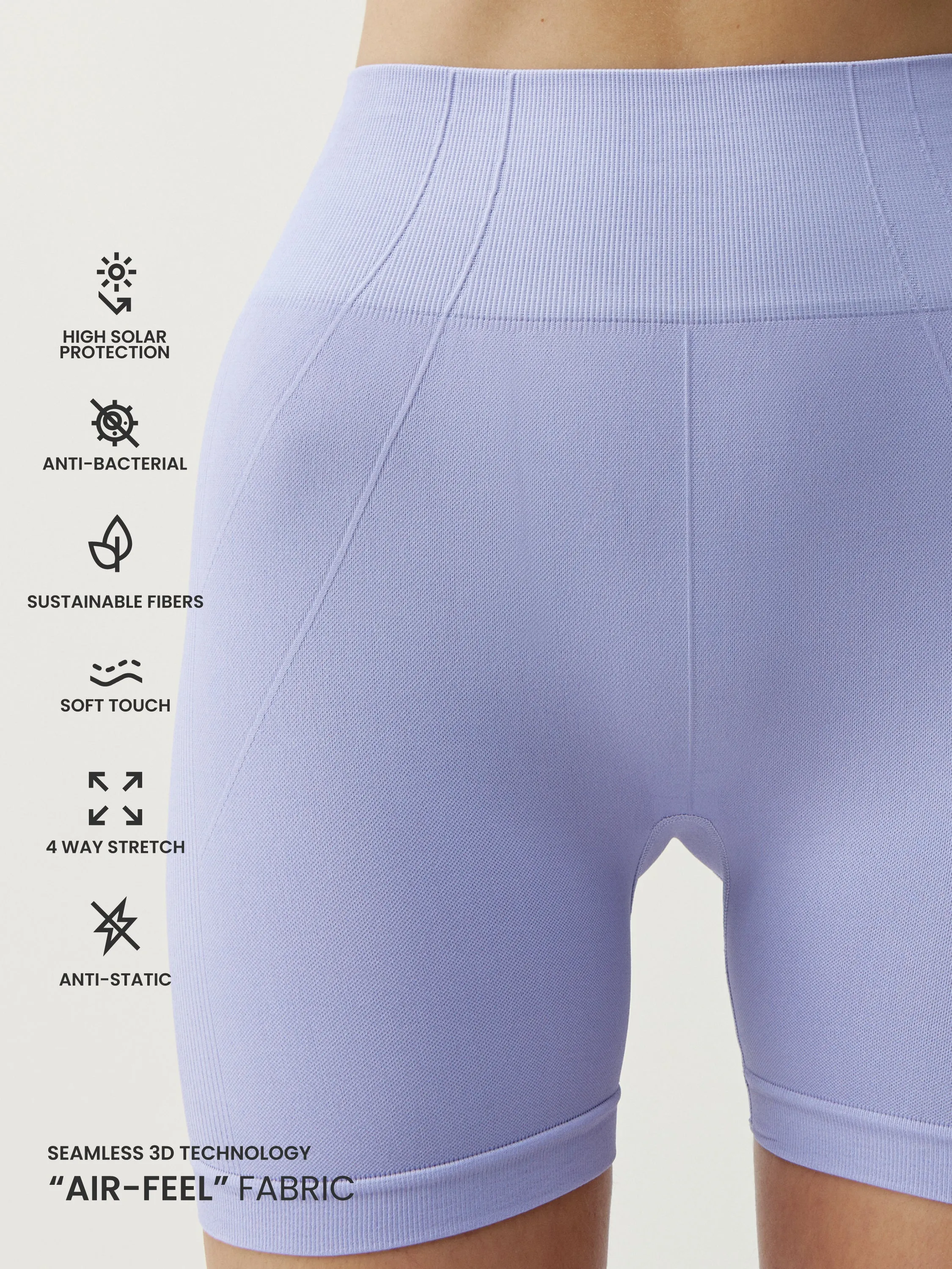 Short Urdhva Lavanda Bright