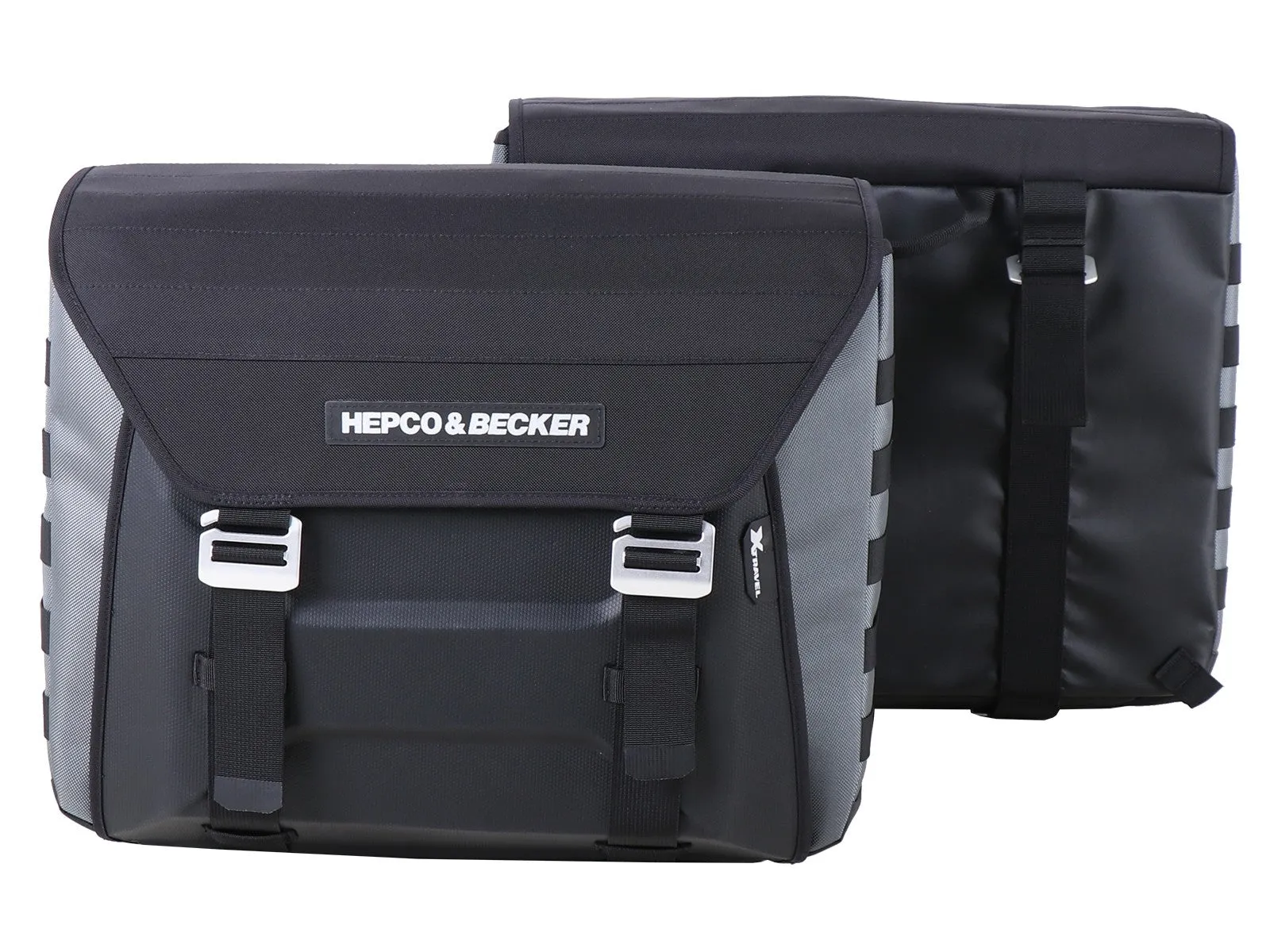 Sidecases 70L Per Pair X Travel (Universal with Plates)