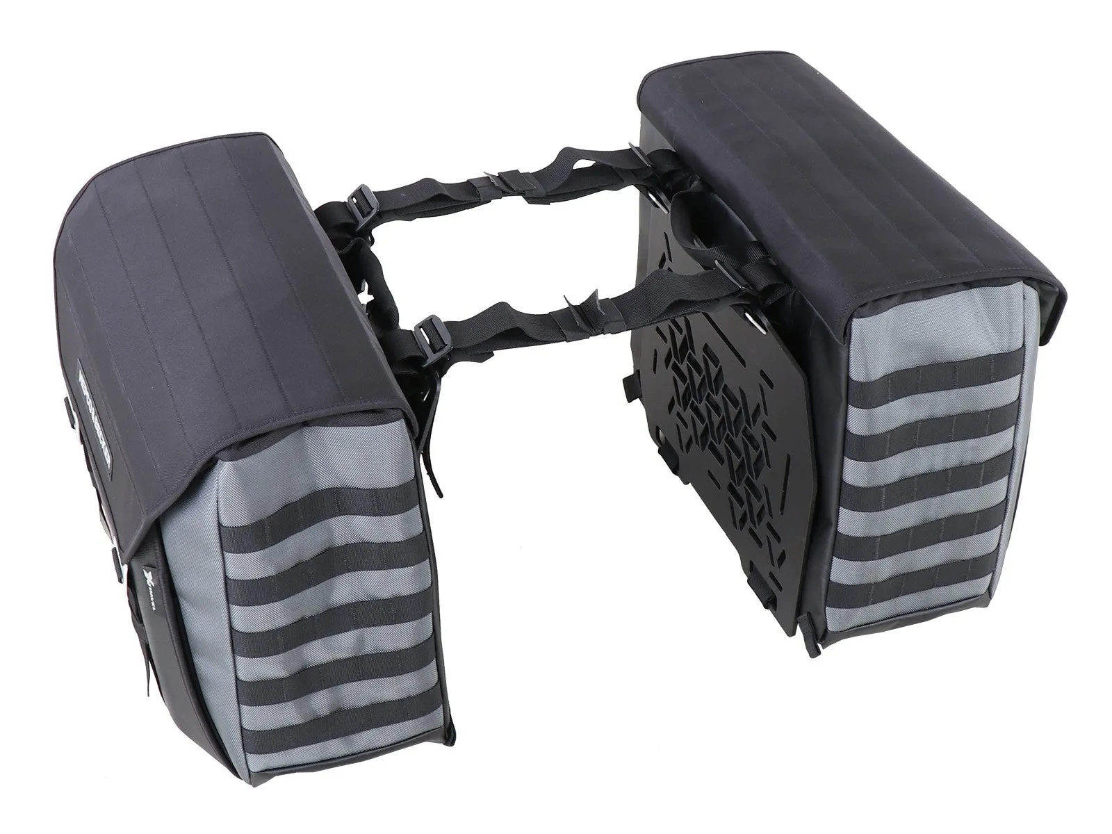 Sidecases 70L Per Pair X Travel (Universal with Plates)