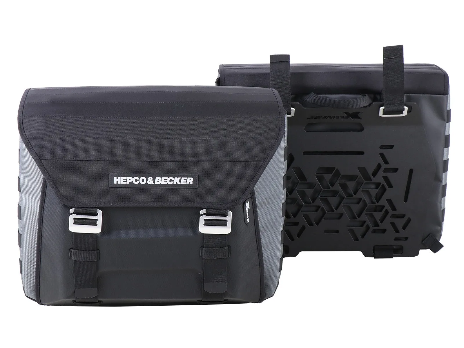 Sidecases 70L Per Pair X Travel (Universal with Plates)