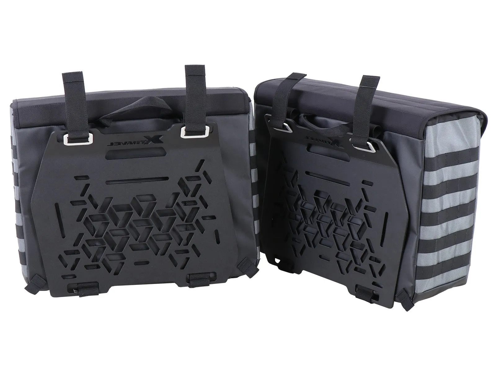 Sidecases 70L Per Pair X Travel (Universal with Plates)
