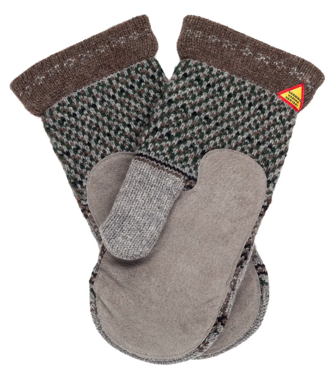Skogen Mittens with Suede Palms