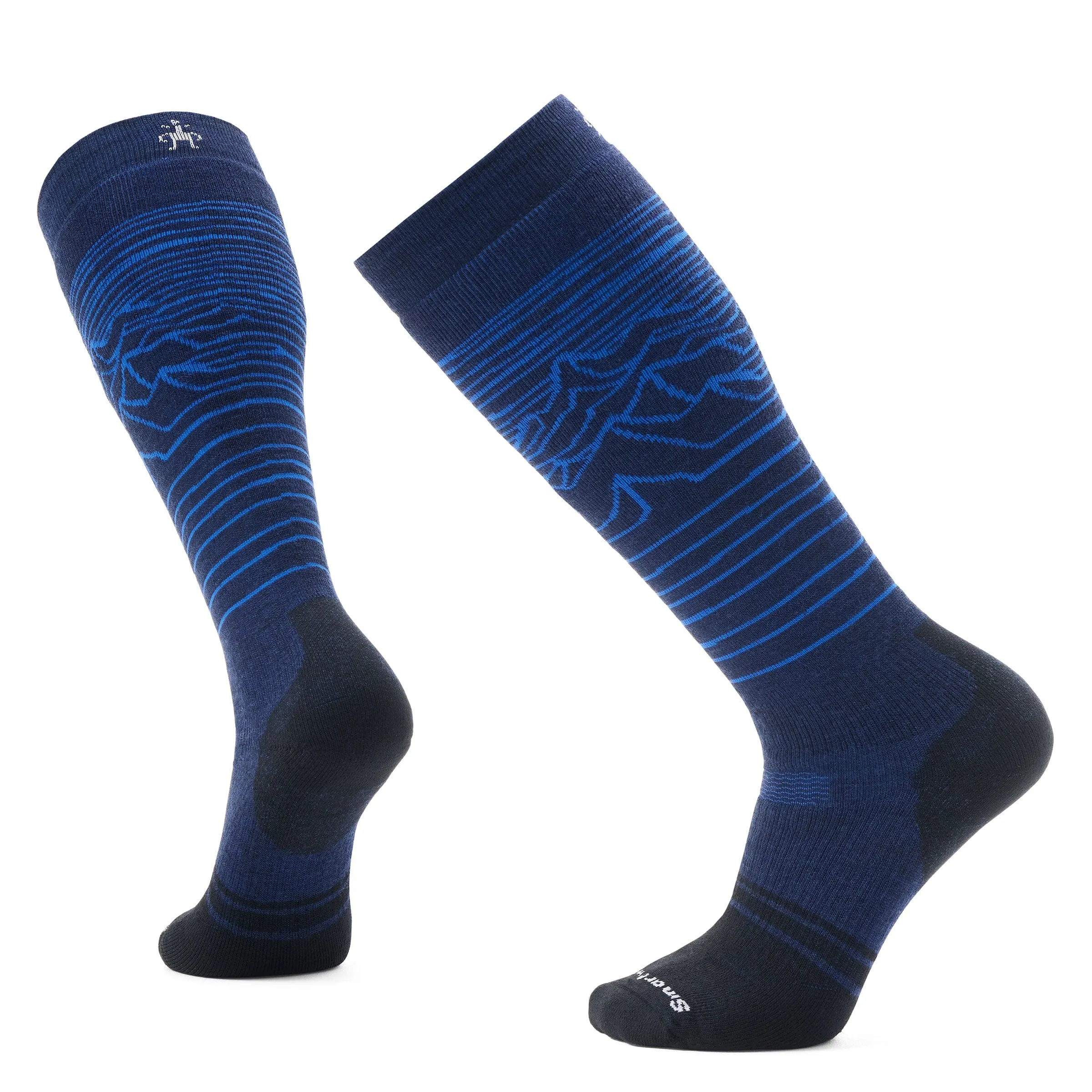 Smartwool Snowboard Full Cushion Iguchi Pattern Over-The-Calf Socks