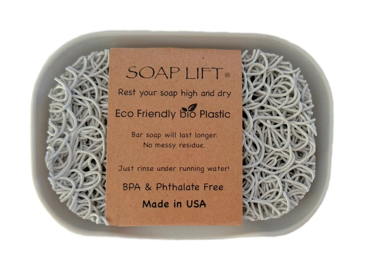 Soap Dish Set w/Soap Lift Saver