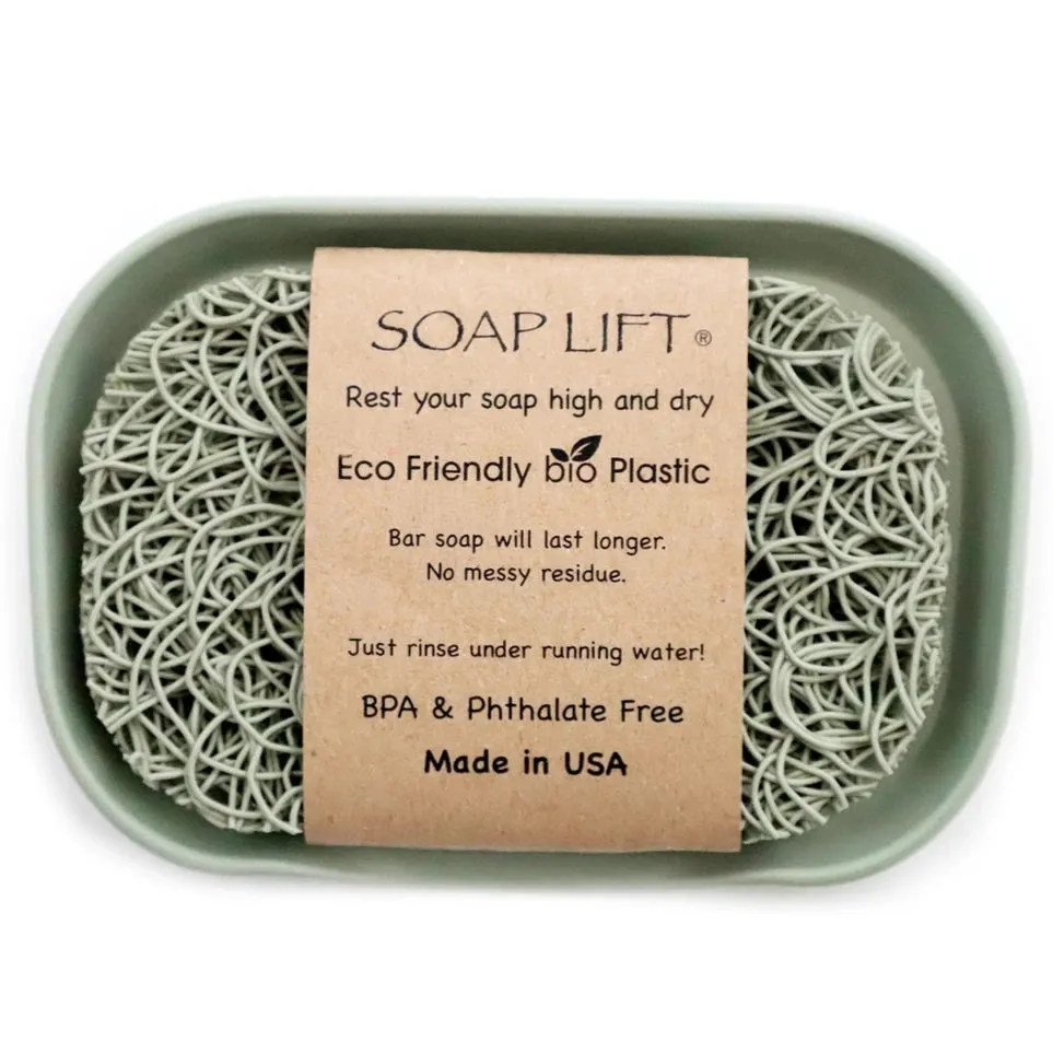 Soap Dish Set w/Soap Lift Saver