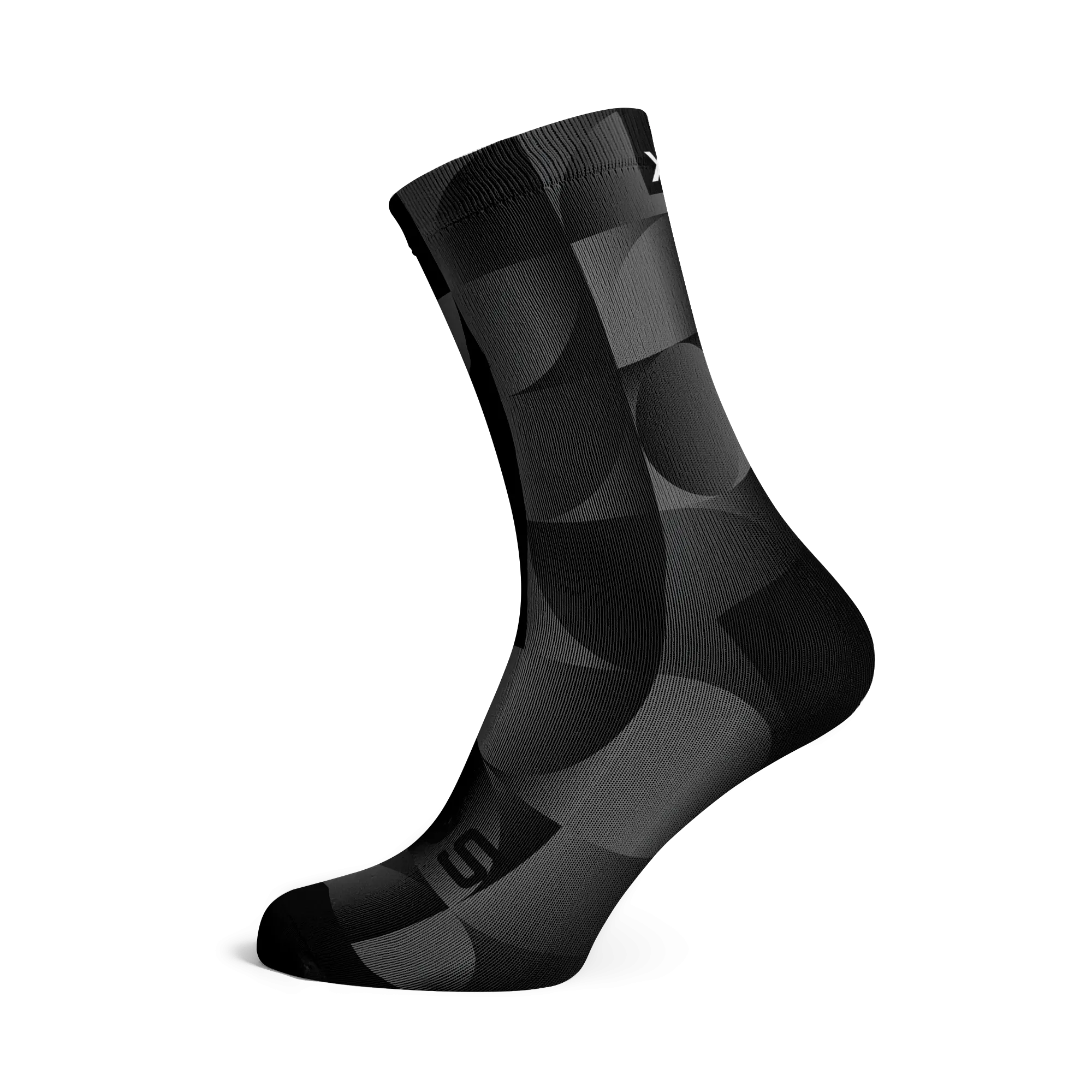 Solid Charcoal Socks
