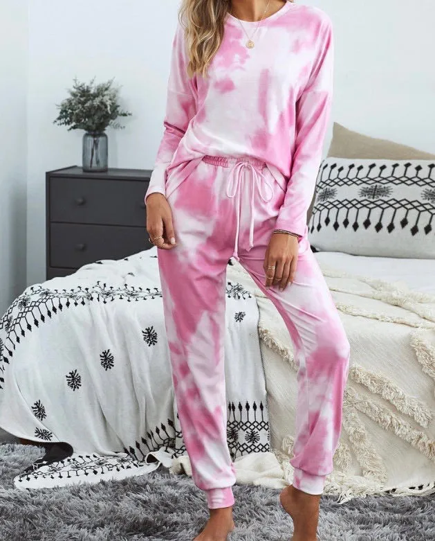 Splash - Jogger Set - Two-Piece Long Sleeve Lounge / Jogger Set