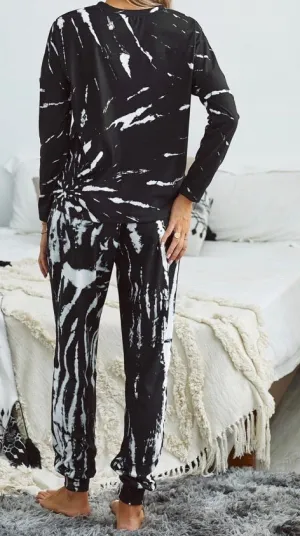 Splash - Jogger Set - Two-Piece Long Sleeve Lounge / Jogger Set