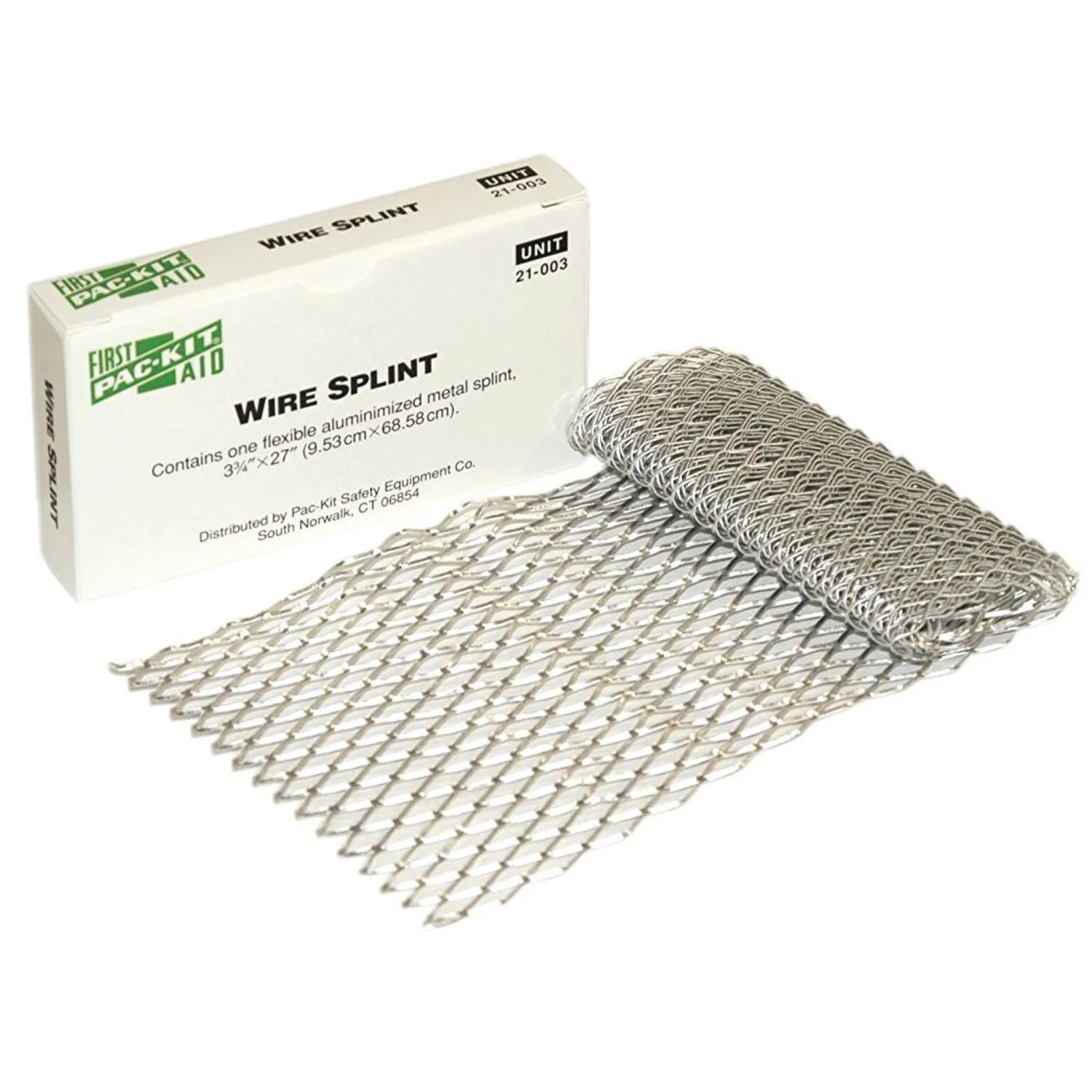Splint Aluminized Flexible Metal Wire 24" x 3.75 by Acme United