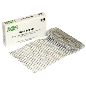 Splint Aluminized Flexible Metal Wire 24" x 3.75 by Acme United