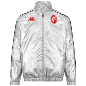 SSC Bari pre-match presentation Soccer jacket 2023/24 silver - Kappa
