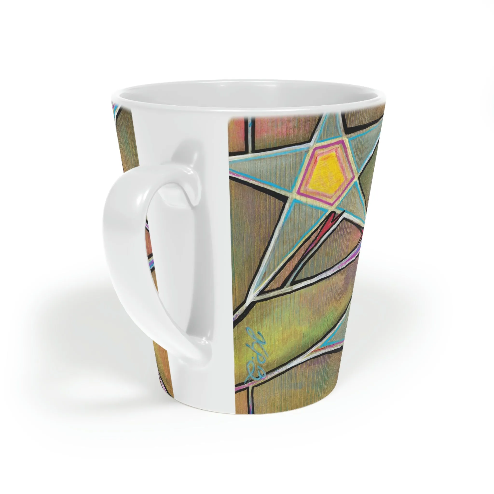 Starry Night Latte Mug, 12oz
