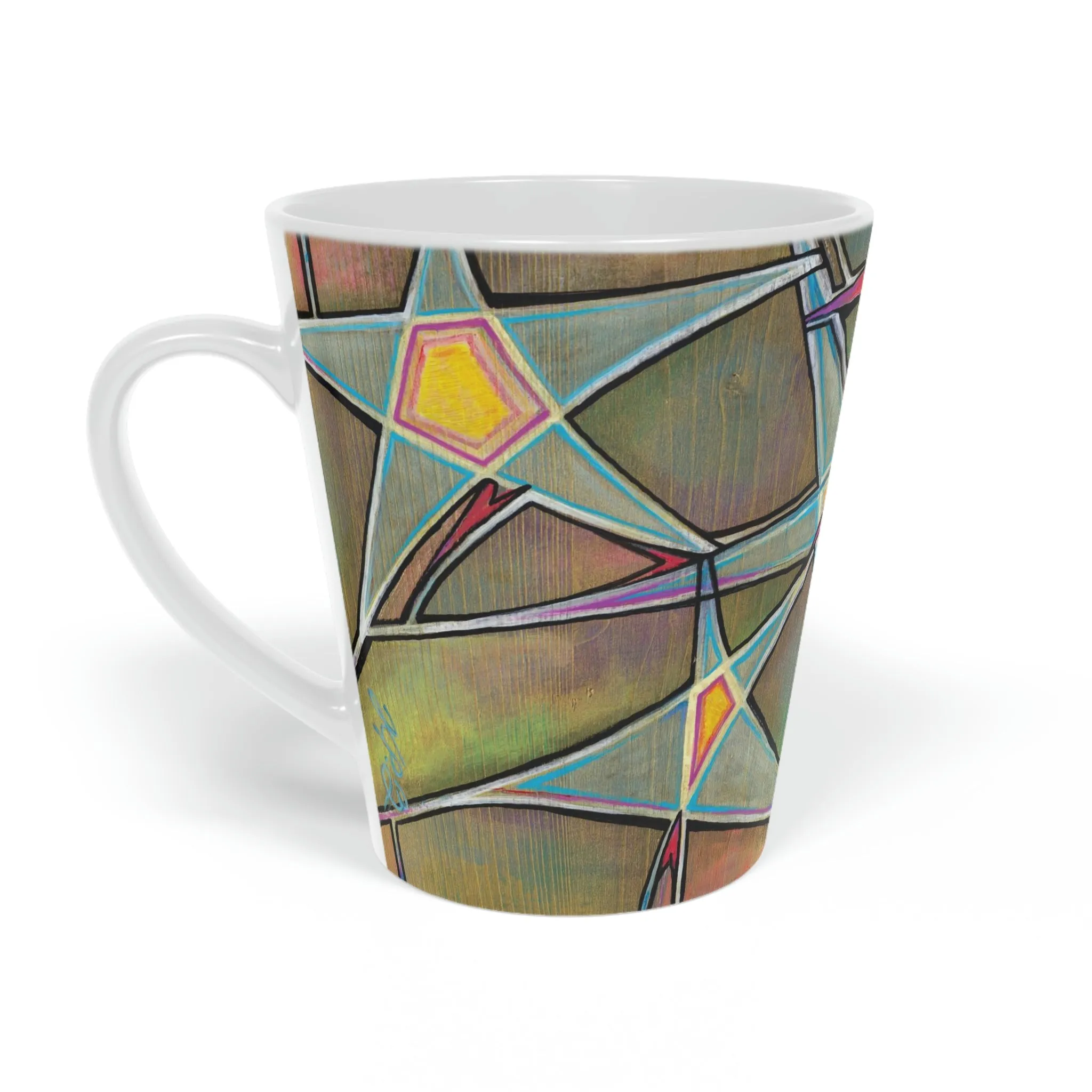 Starry Night Latte Mug, 12oz