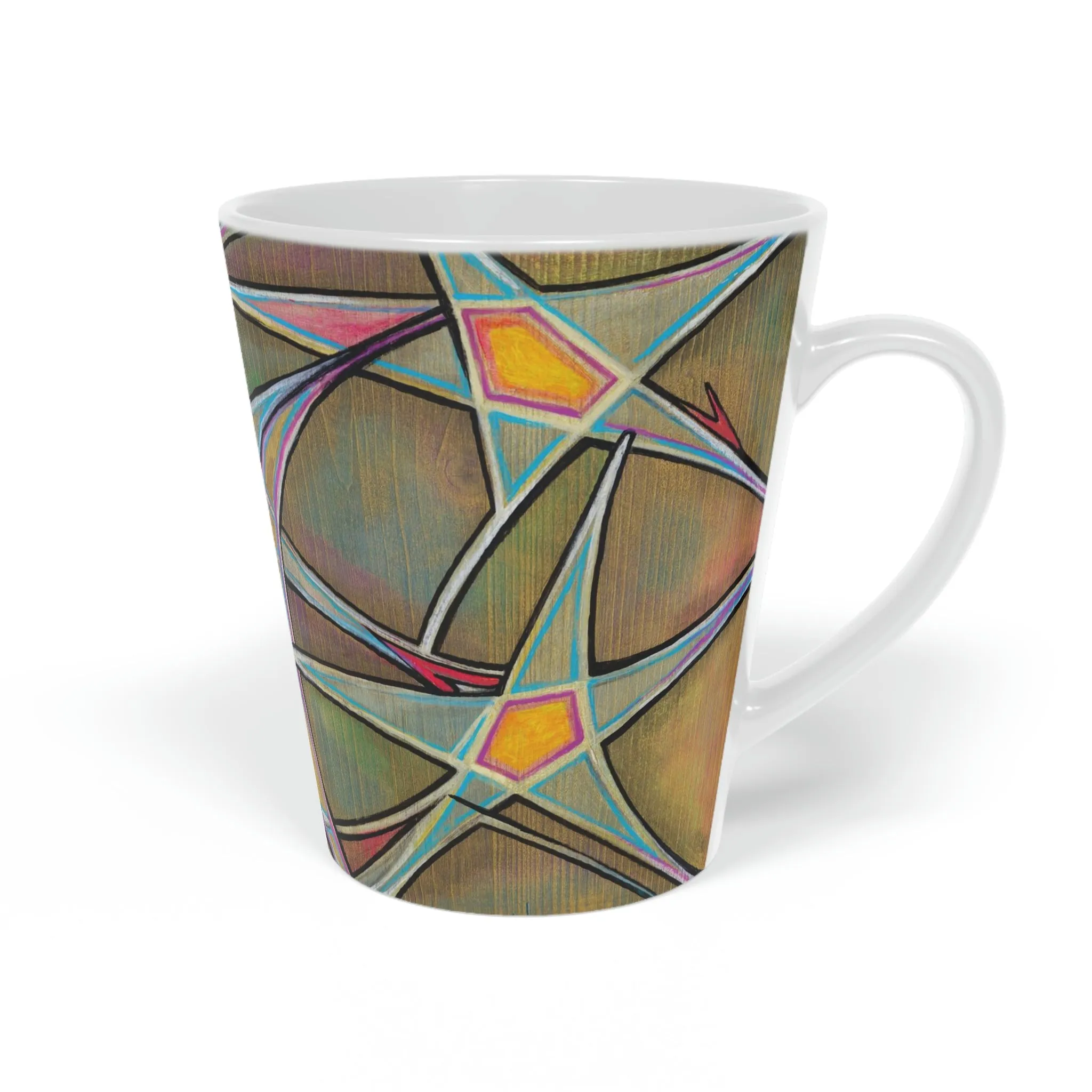 Starry Night Latte Mug, 12oz