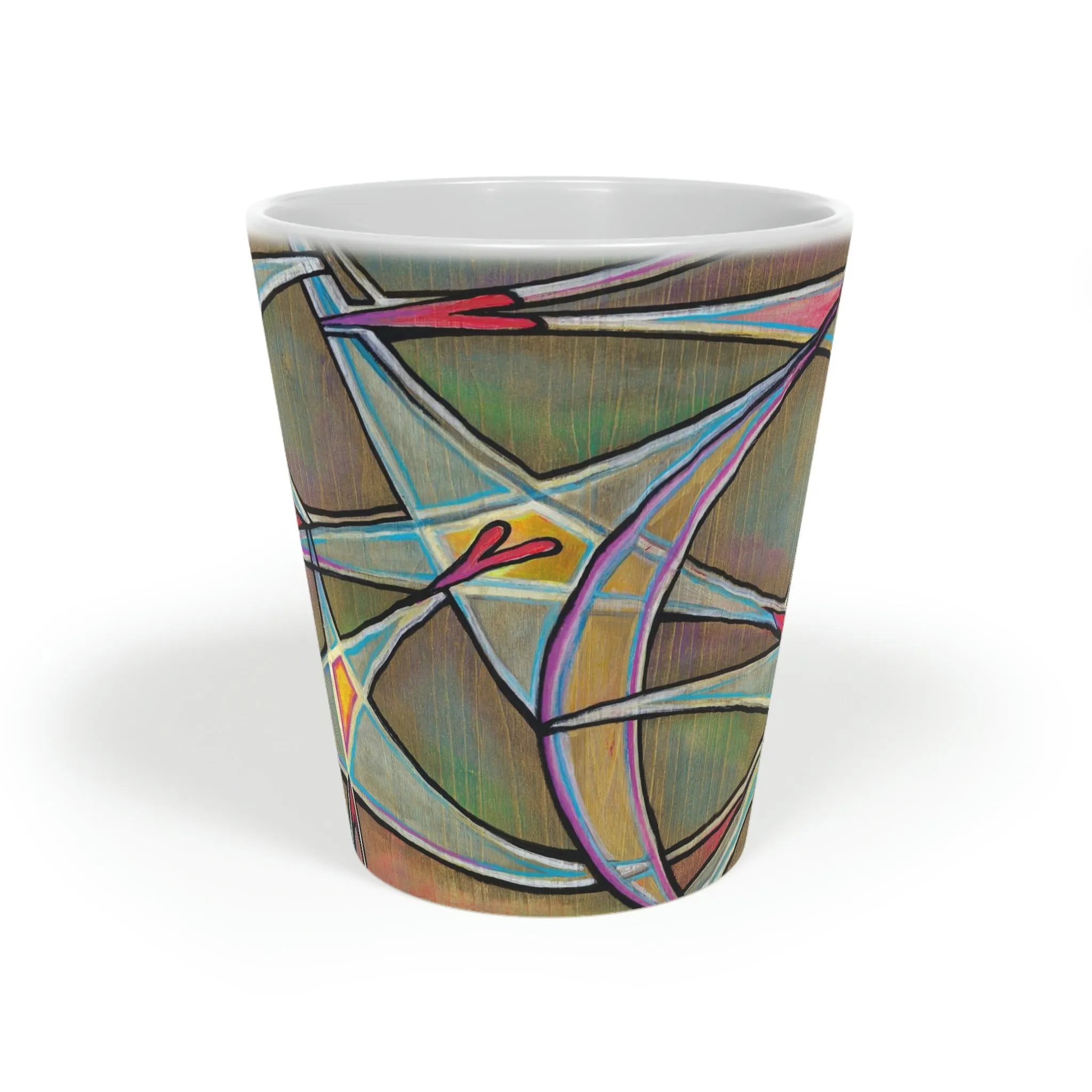 Starry Night Latte Mug, 12oz