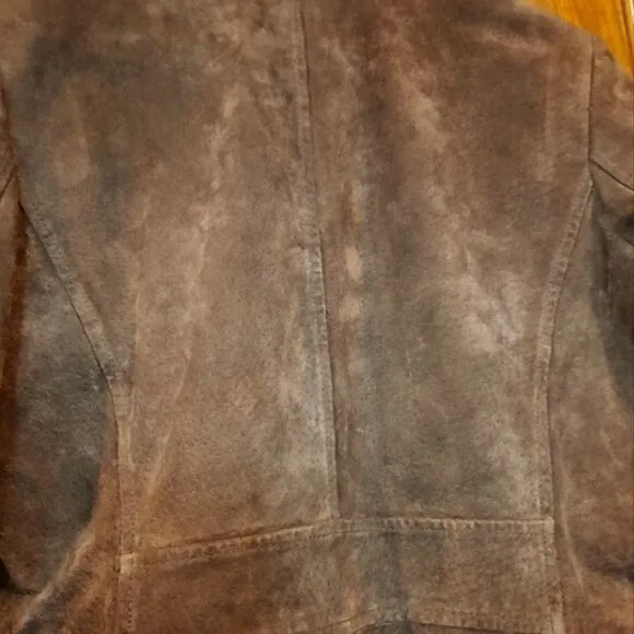 Style&amp;Co Suede Jacket Brown
