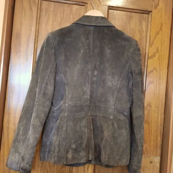 Style&amp;Co Suede Jacket Brown