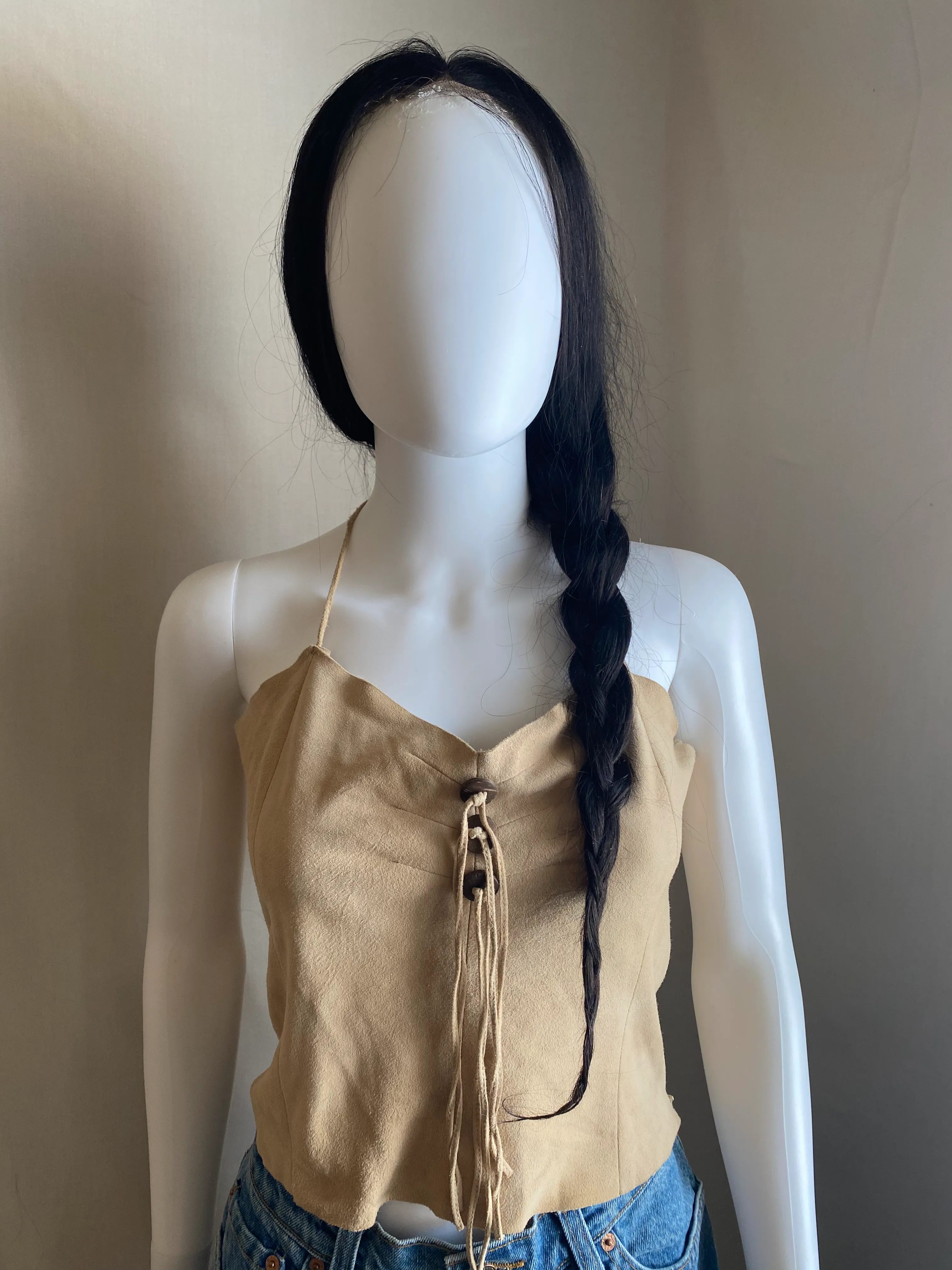 Suede Tank Top
