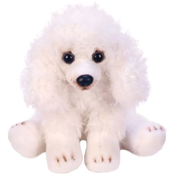 Suki Small Sitting Dog Poodle Soft Toy 14cm