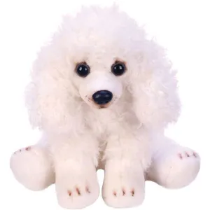 Suki Small Sitting Dog Poodle Soft Toy 14cm
