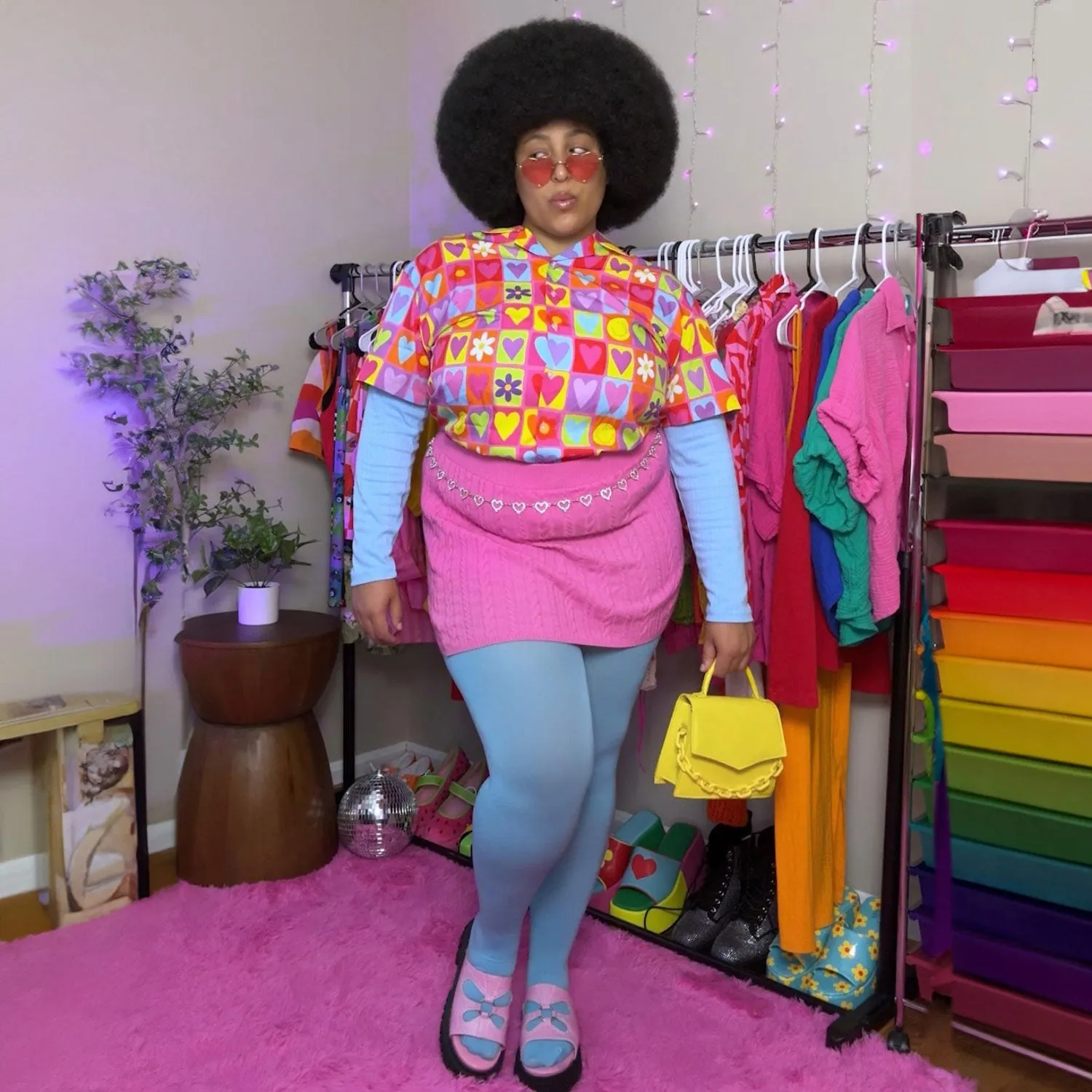 Super Opaque Tights - Ice Blast