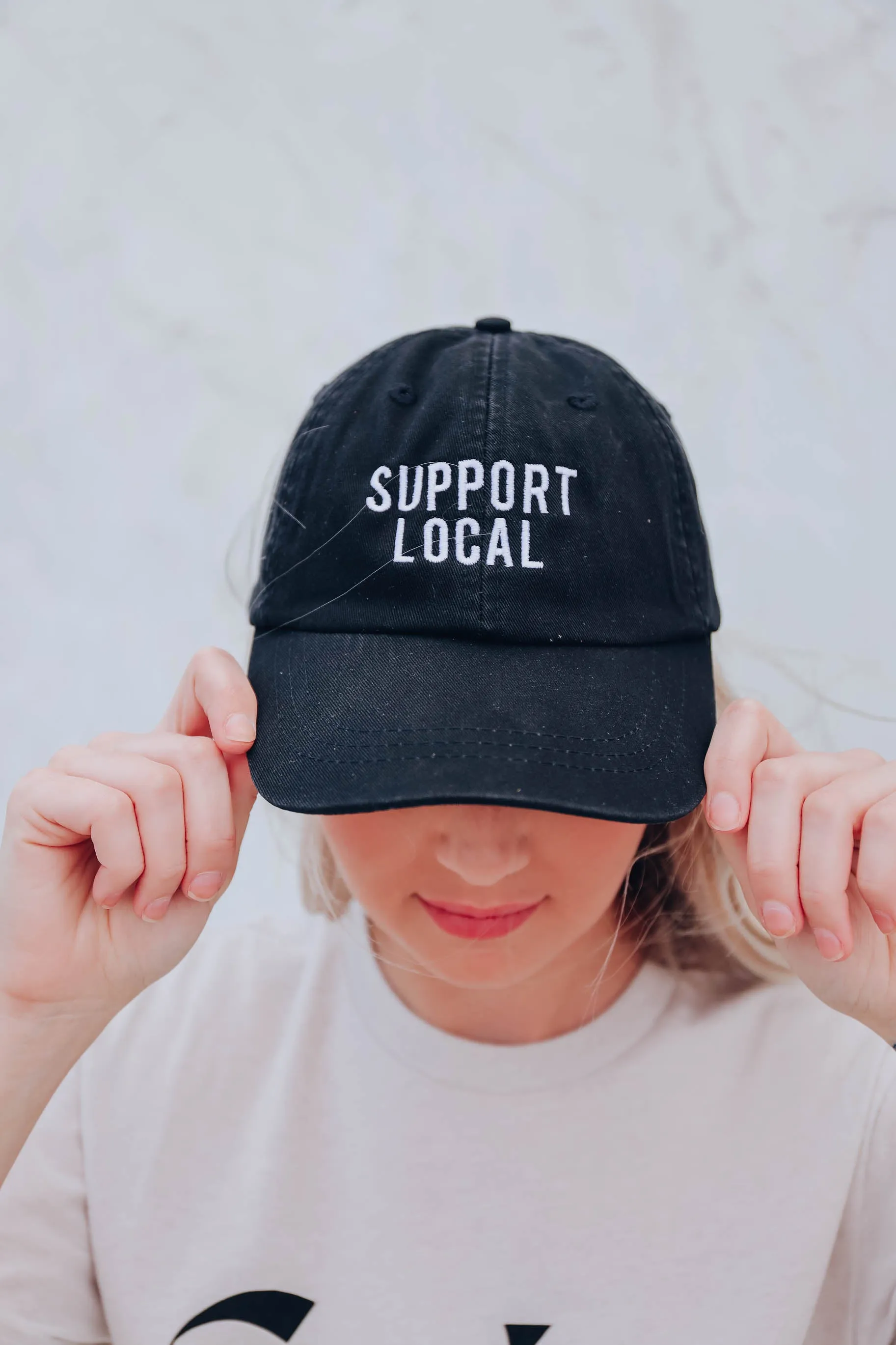 Support Local Baseball Cap