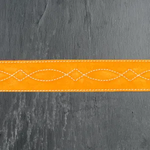 Tangerine Suede Belt (2")