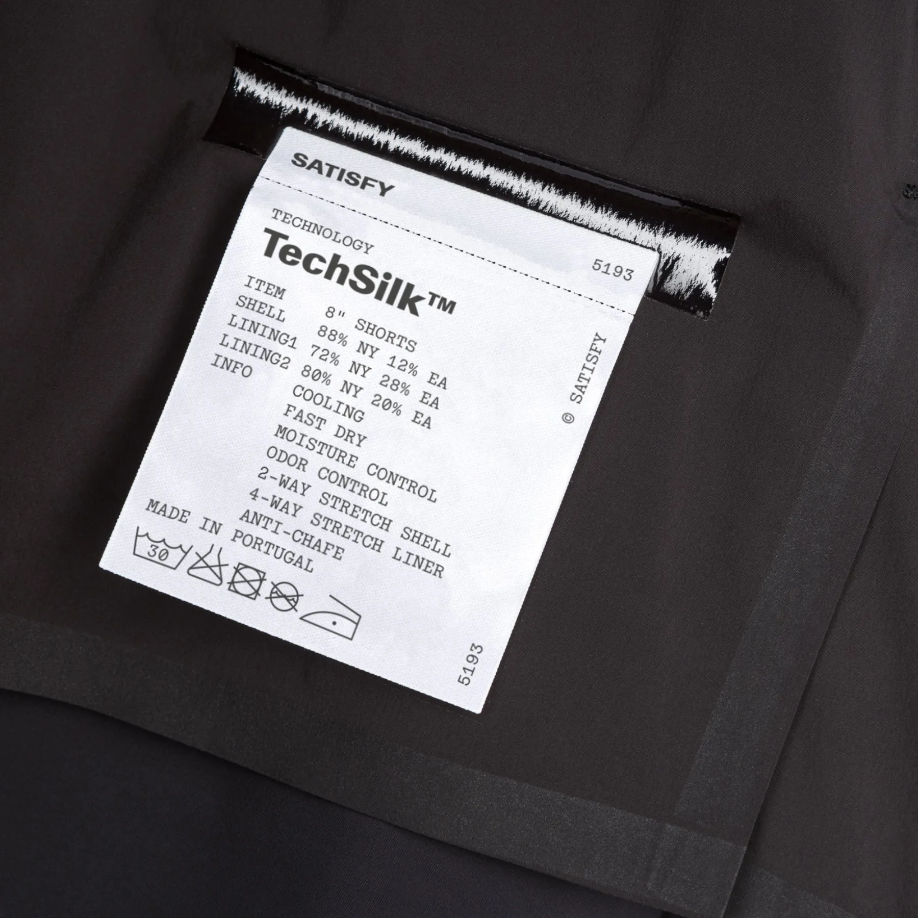 TechSilk™ 8" Shorts - Black