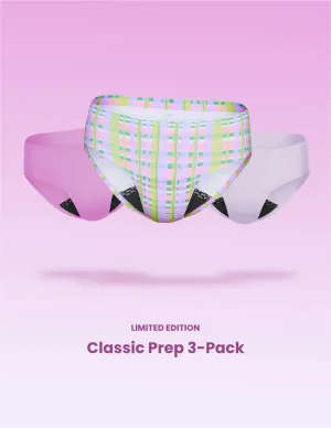 Teen Leakproof UltraThin No-Show Bikini 3-Pack