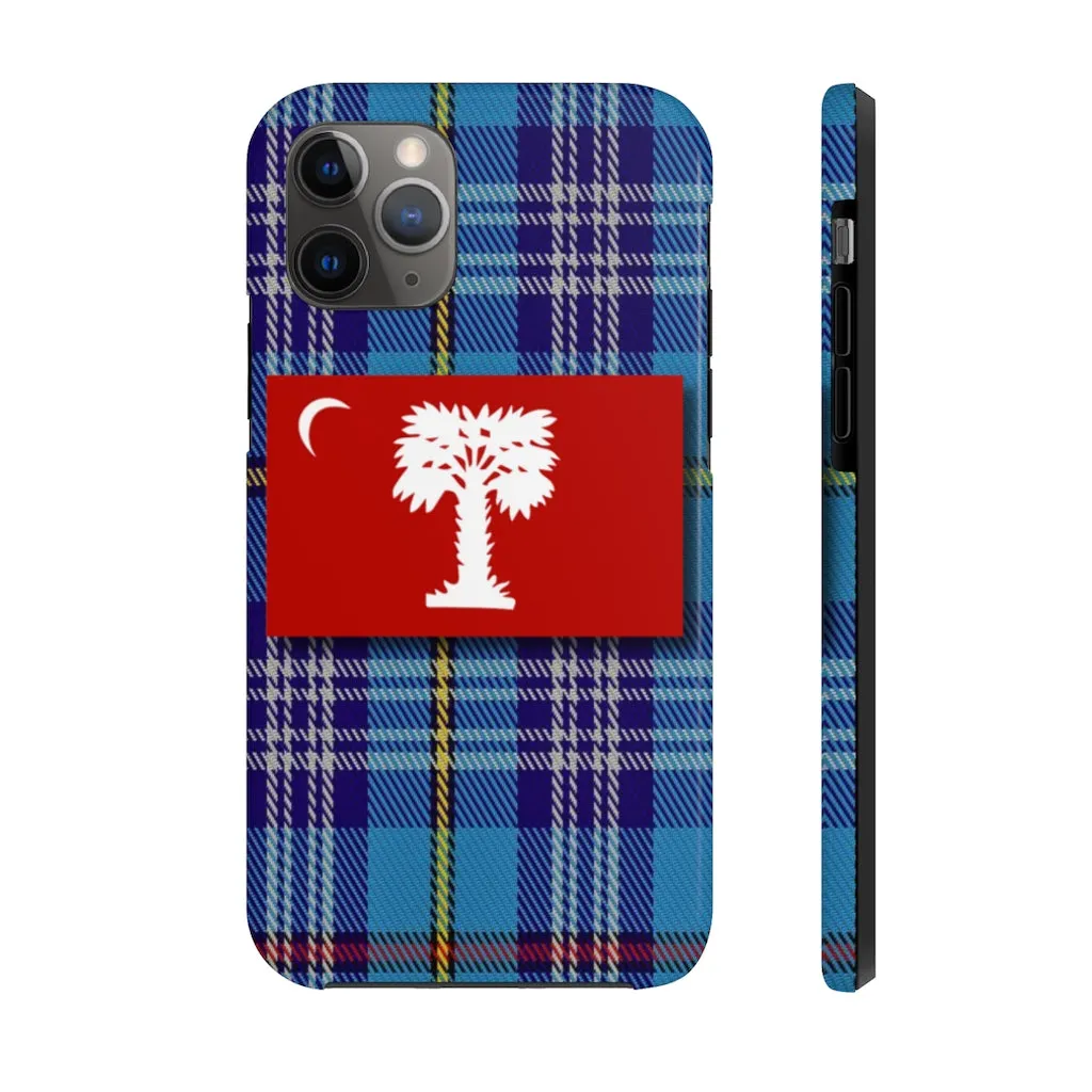 The Citadel, Big Red Tartan Case Mate Tough Phone Cases