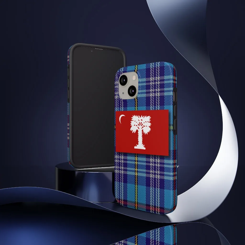 The Citadel, Big Red Tartan Case Mate Tough Phone Cases