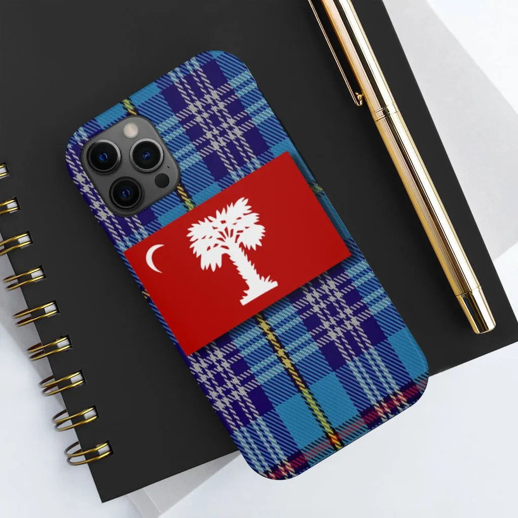 The Citadel, Big Red Tartan Case Mate Tough Phone Cases