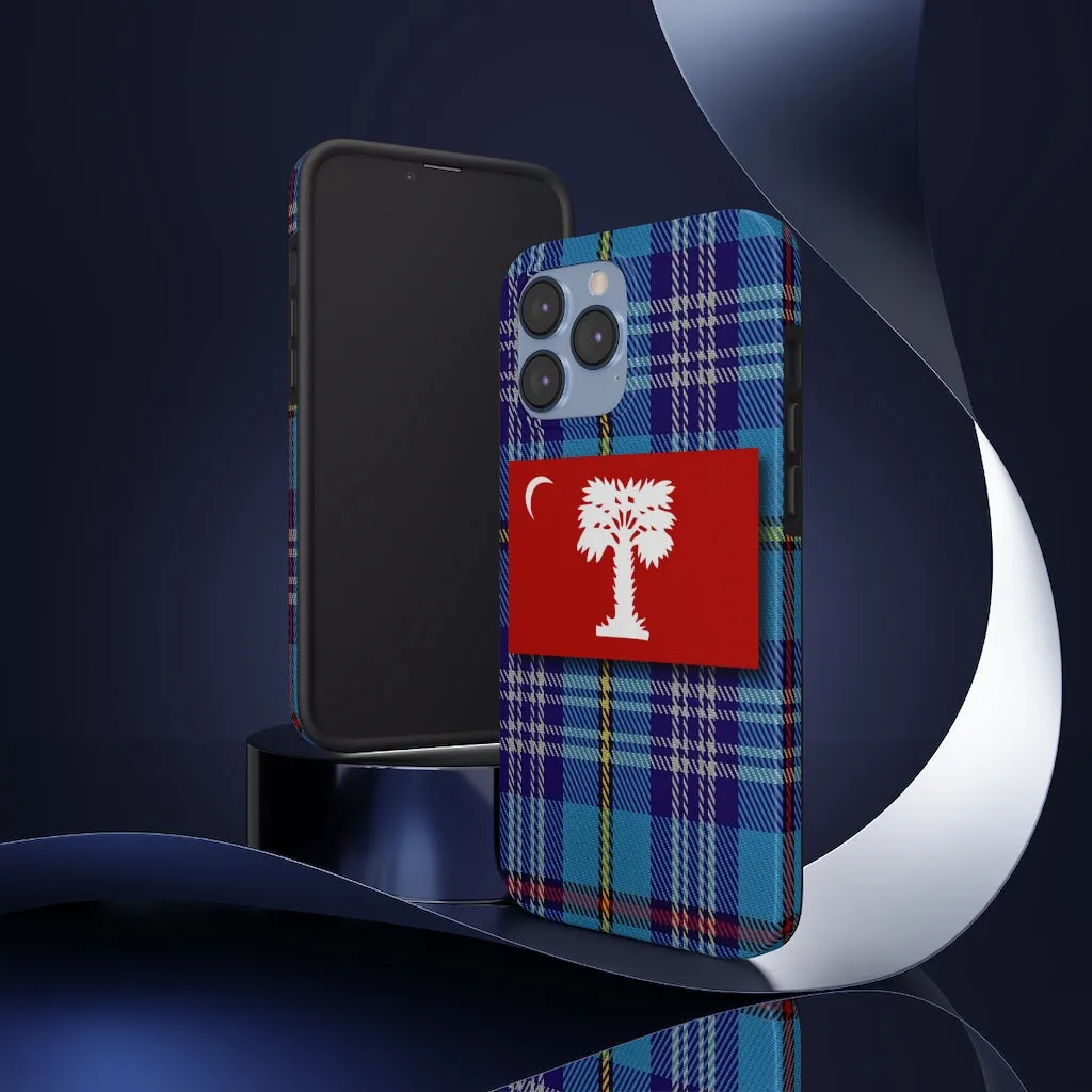 The Citadel, Big Red Tartan Case Mate Tough Phone Cases