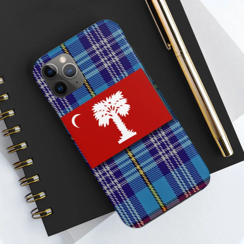 The Citadel, Big Red Tartan Case Mate Tough Phone Cases