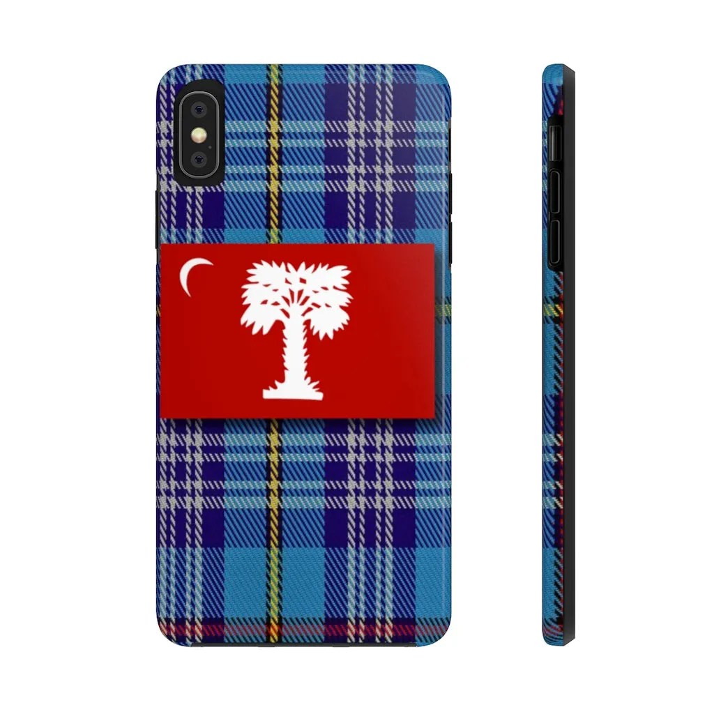 The Citadel, Big Red Tartan Case Mate Tough Phone Cases