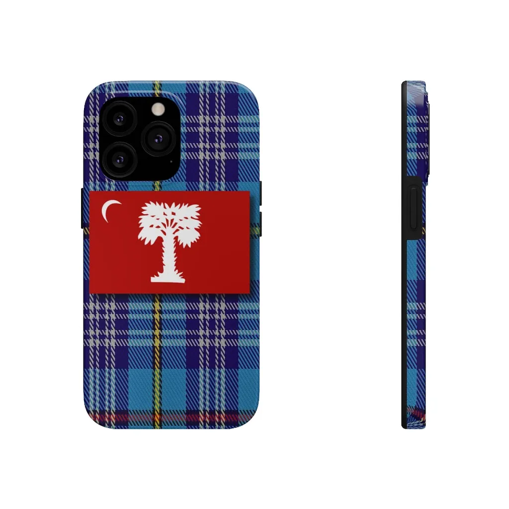 The Citadel, Big Red Tartan Case Mate Tough Phone Cases