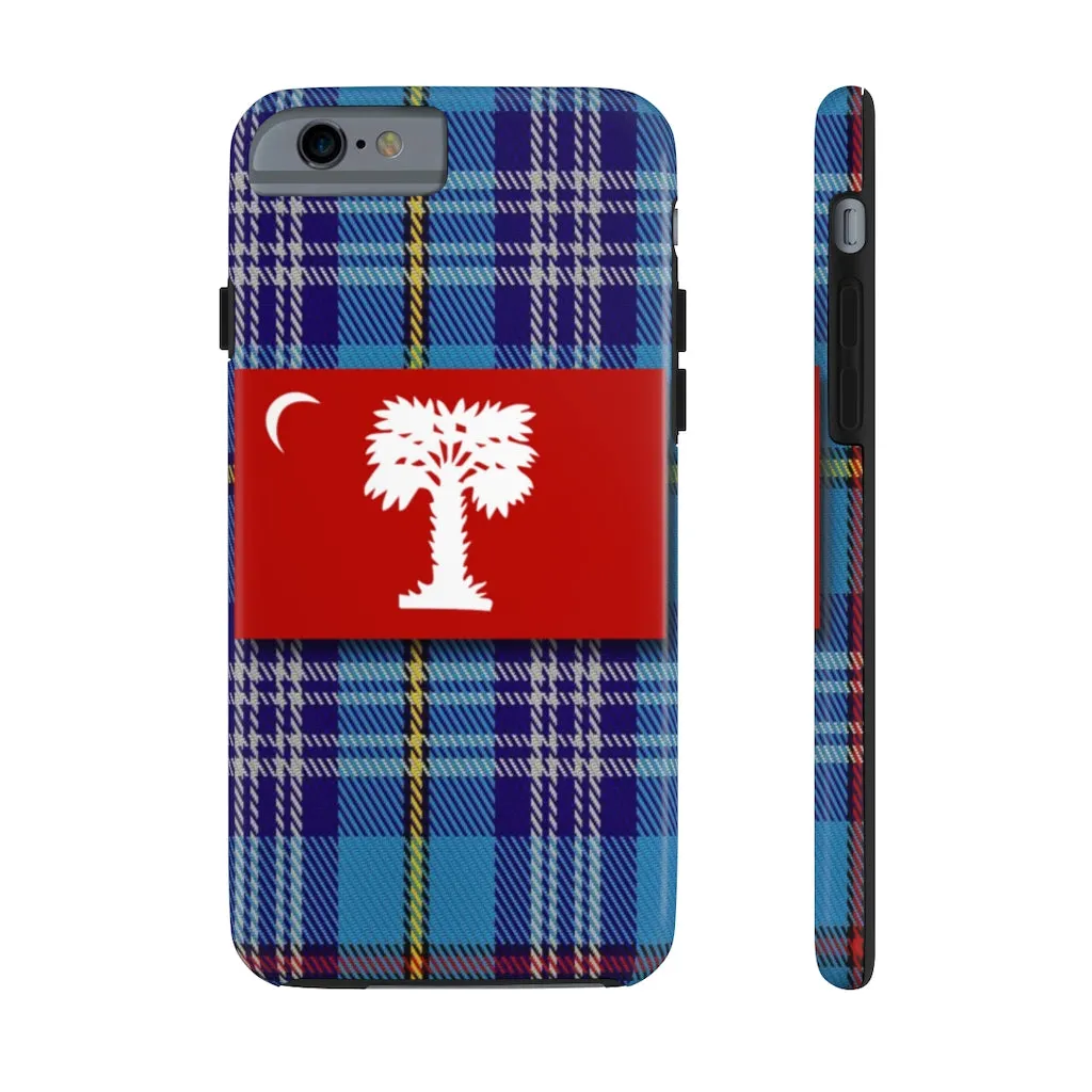 The Citadel, Big Red Tartan Case Mate Tough Phone Cases