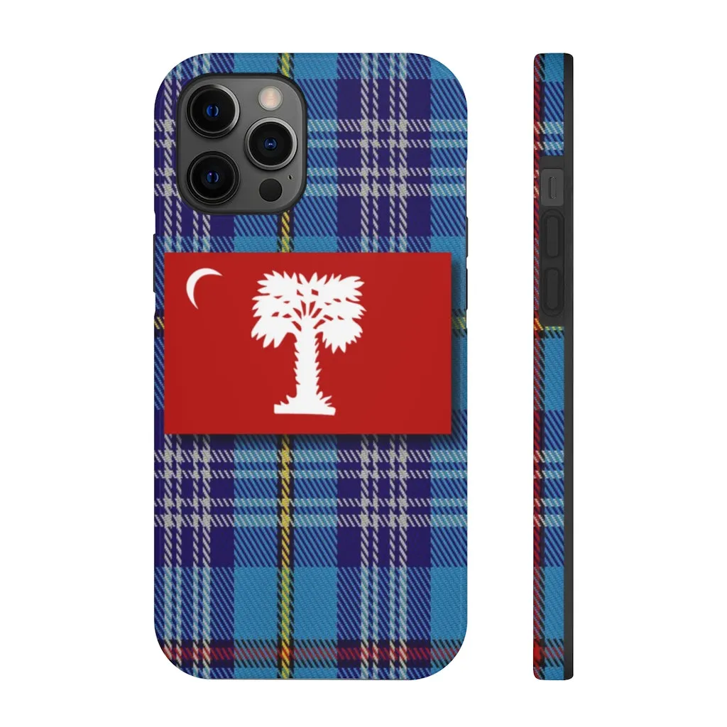 The Citadel, Big Red Tartan Case Mate Tough Phone Cases