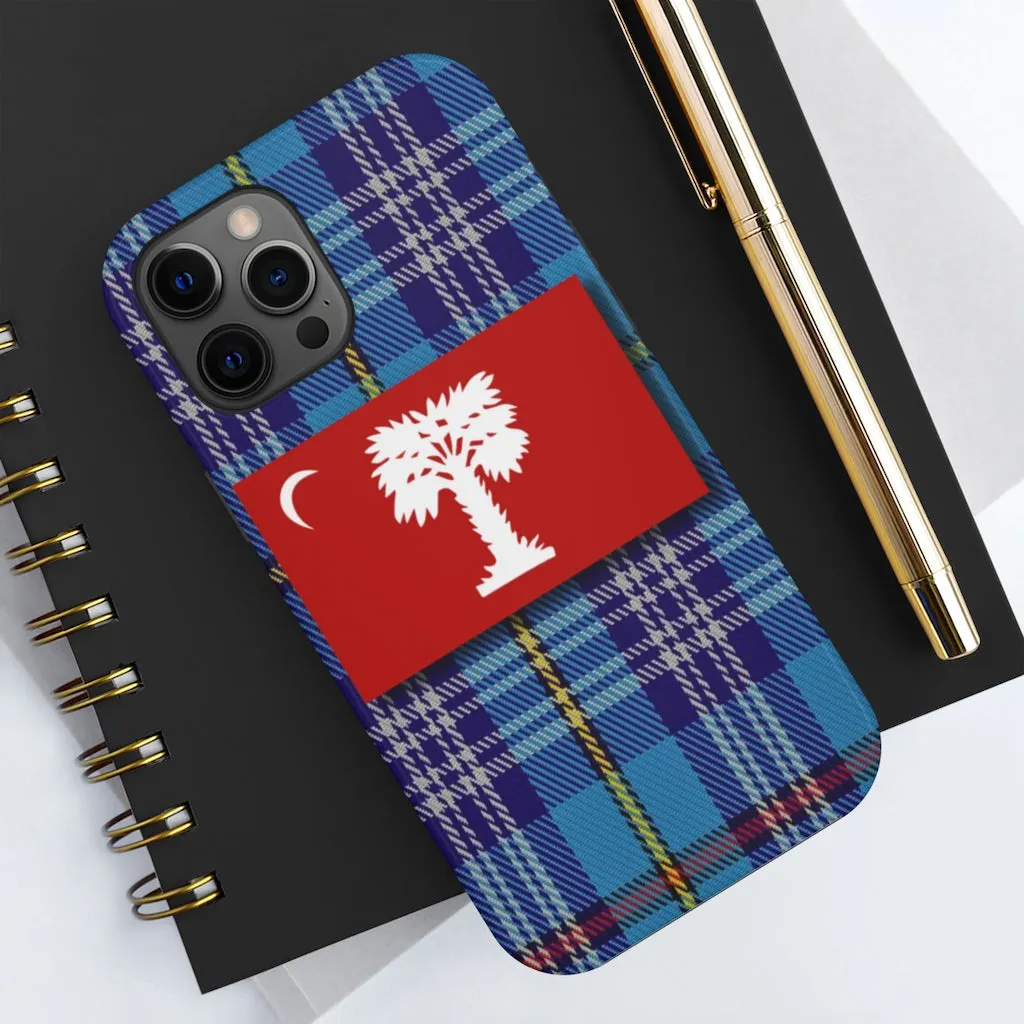 The Citadel, Big Red Tartan Case Mate Tough Phone Cases