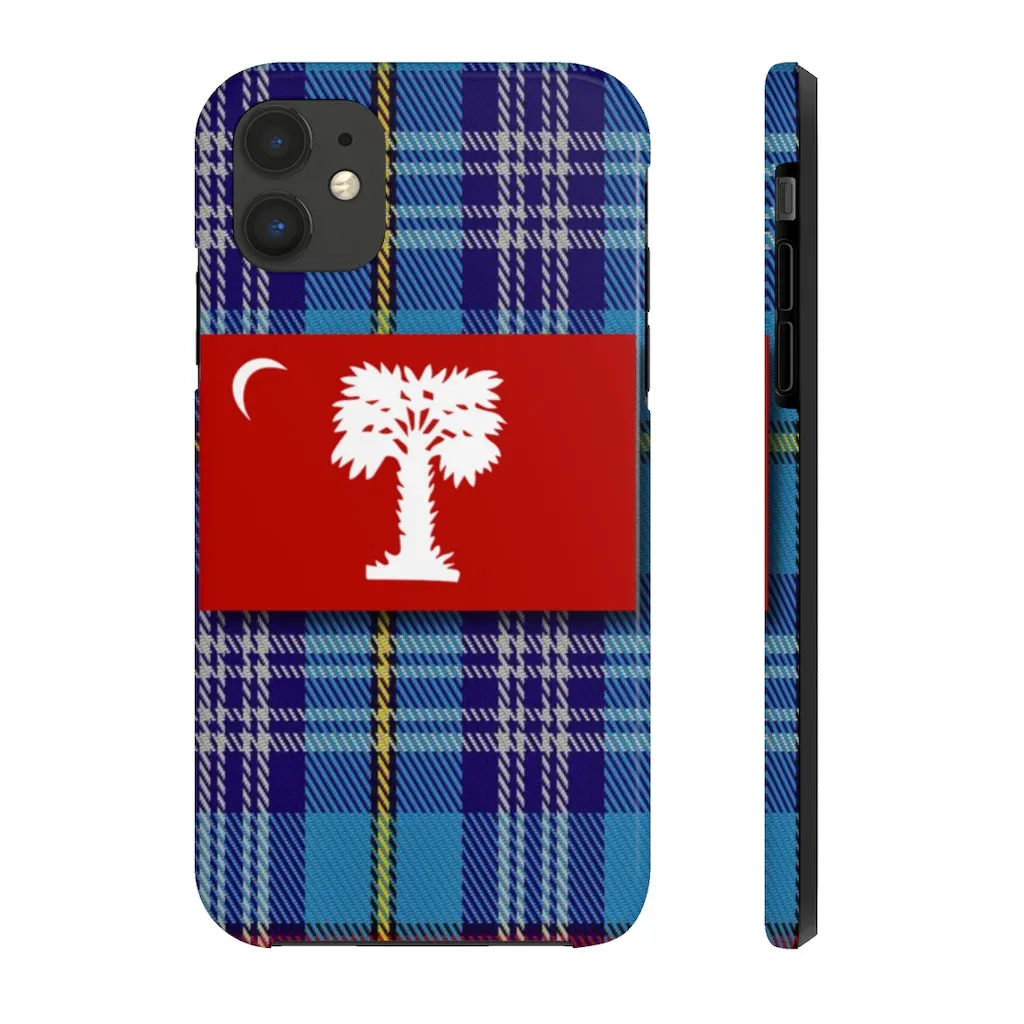 The Citadel, Big Red Tartan Case Mate Tough Phone Cases
