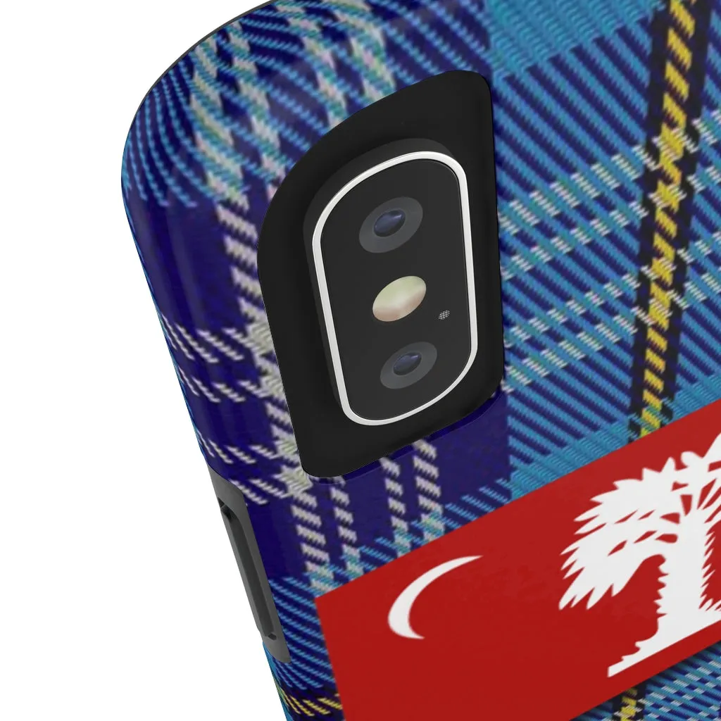 The Citadel, Big Red Tartan Case Mate Tough Phone Cases