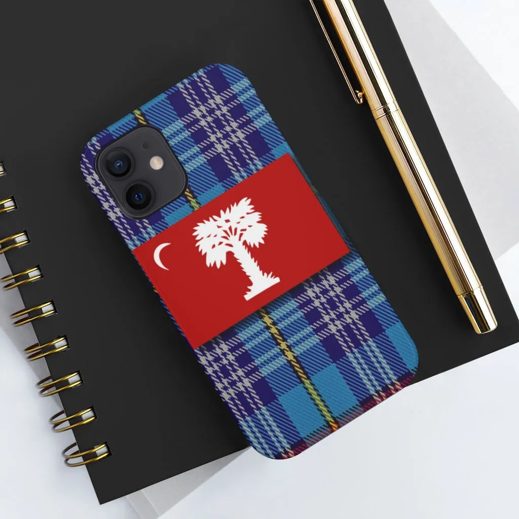The Citadel, Big Red Tartan Case Mate Tough Phone Cases