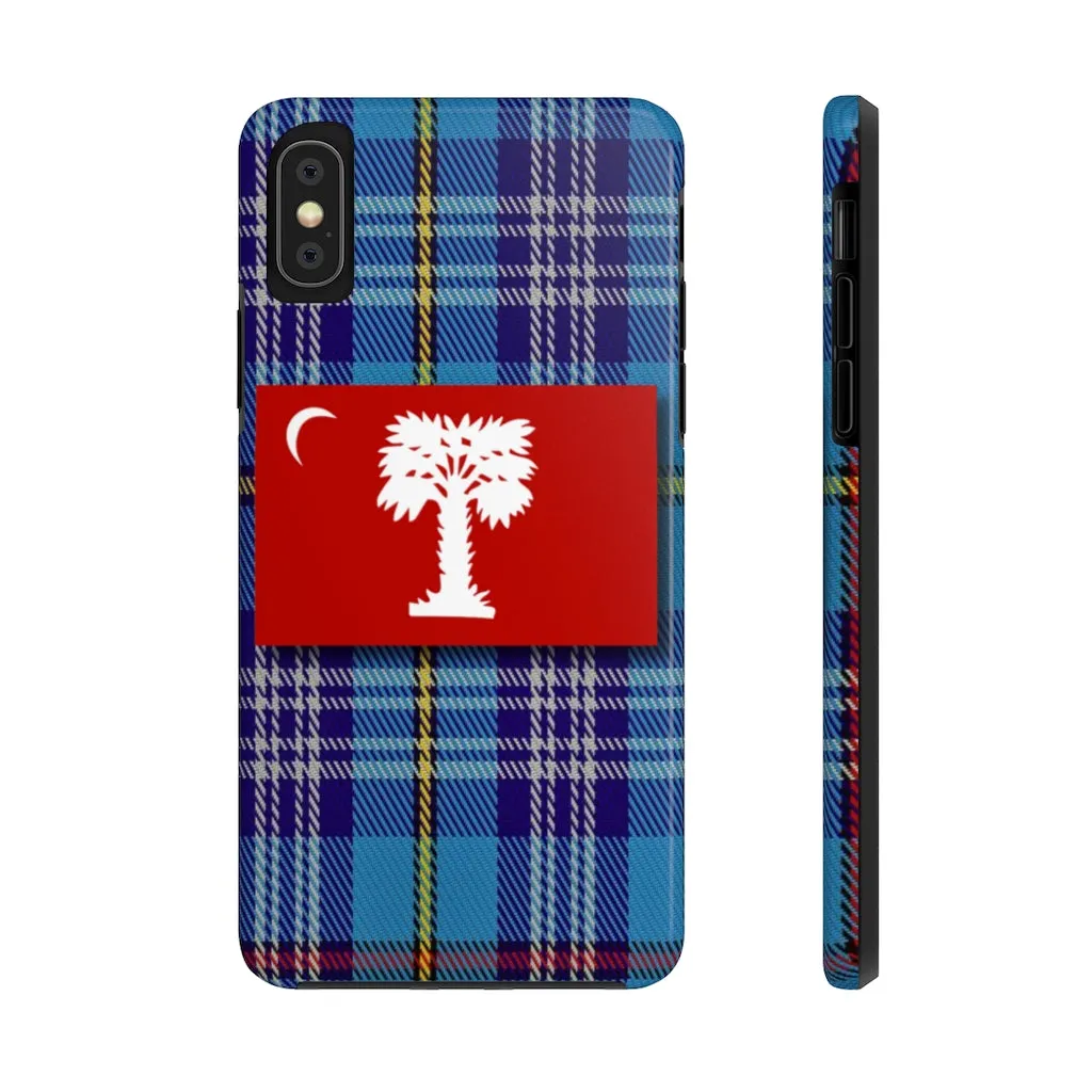 The Citadel, Big Red Tartan Case Mate Tough Phone Cases