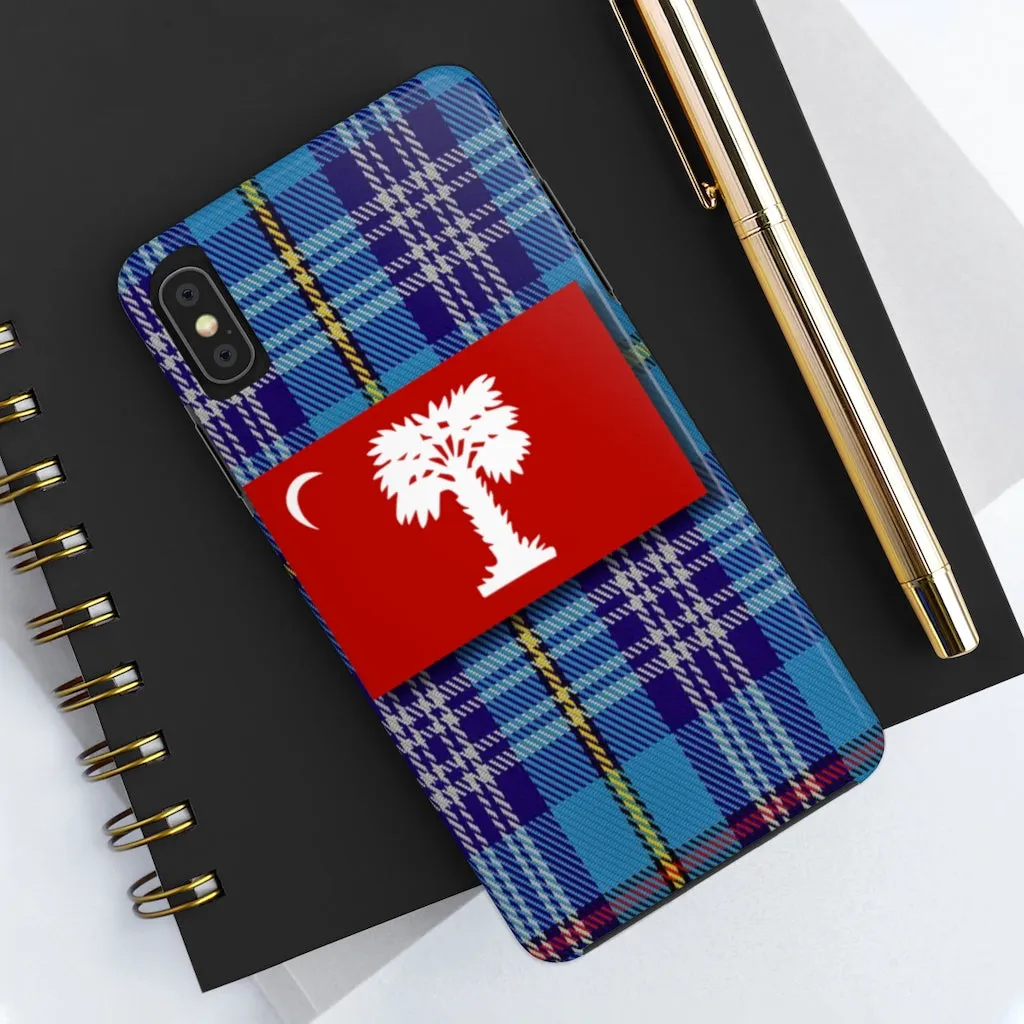 The Citadel, Big Red Tartan Case Mate Tough Phone Cases