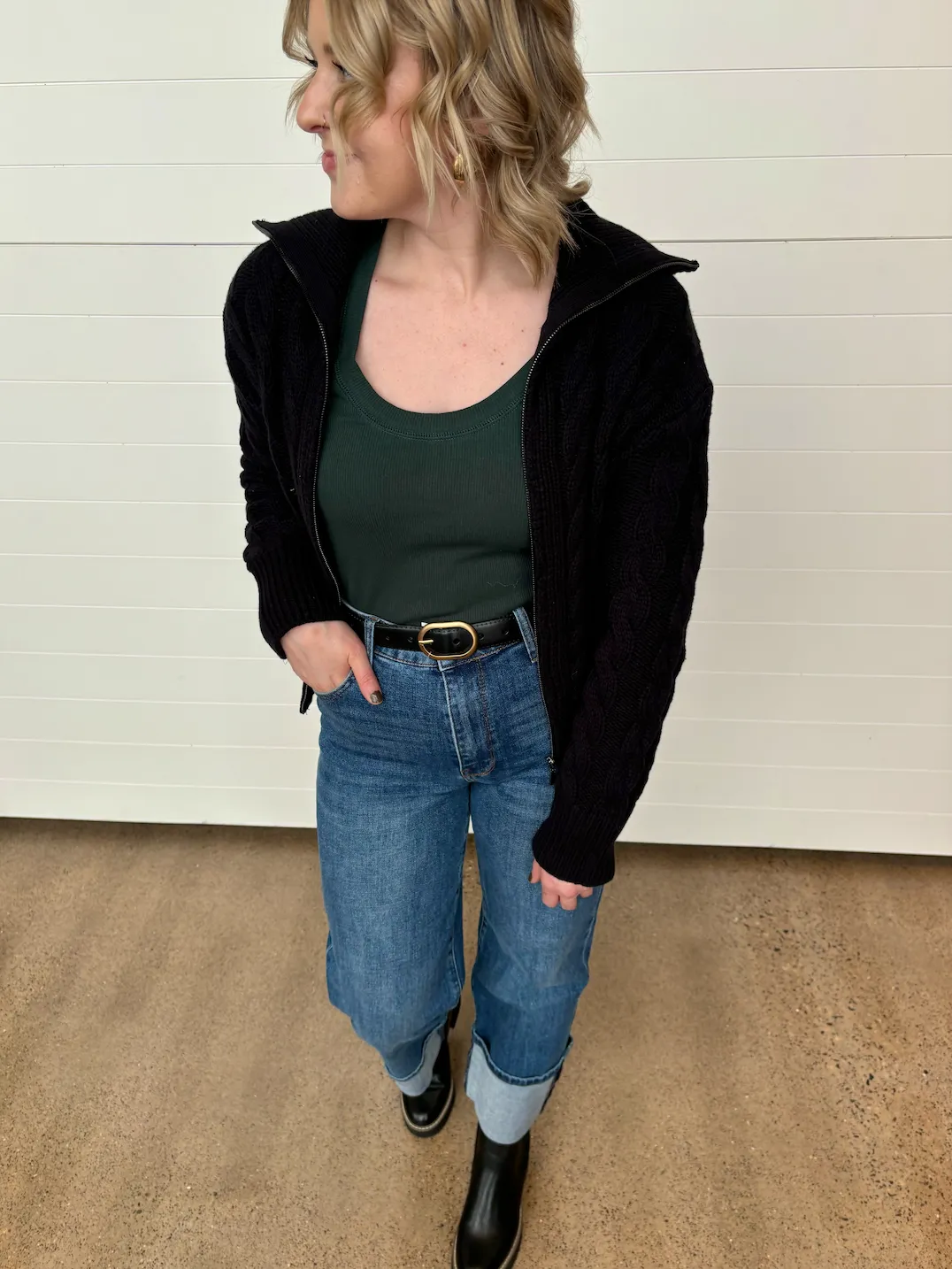 The Hemingway Cable Cardigan