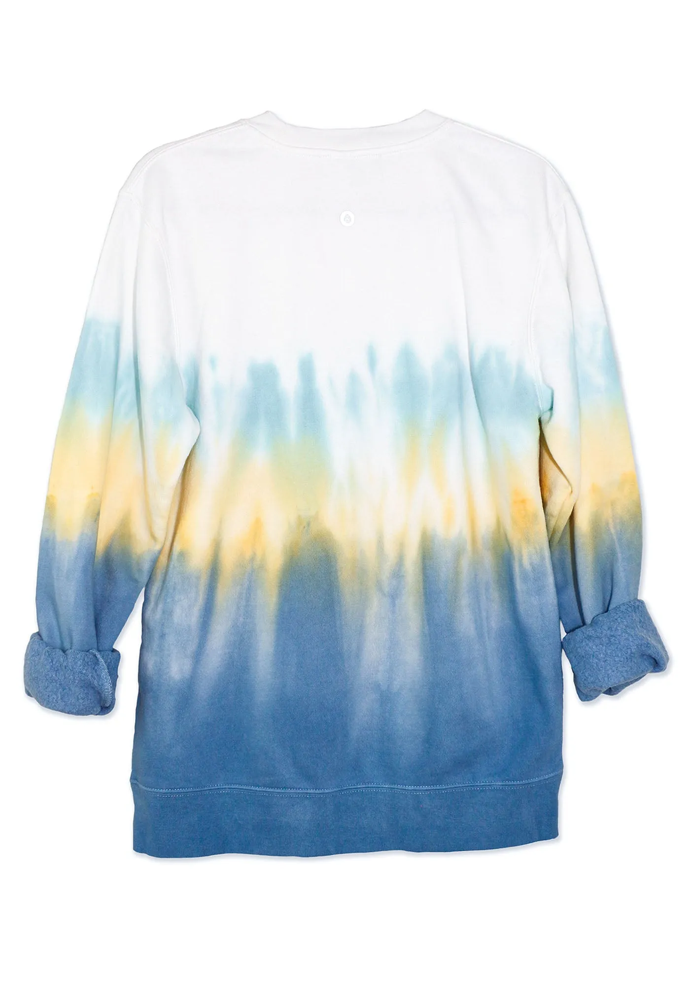 Tie-Dye Sunset Boyfriend Fleece Sweatshirt – Tropical Sunset