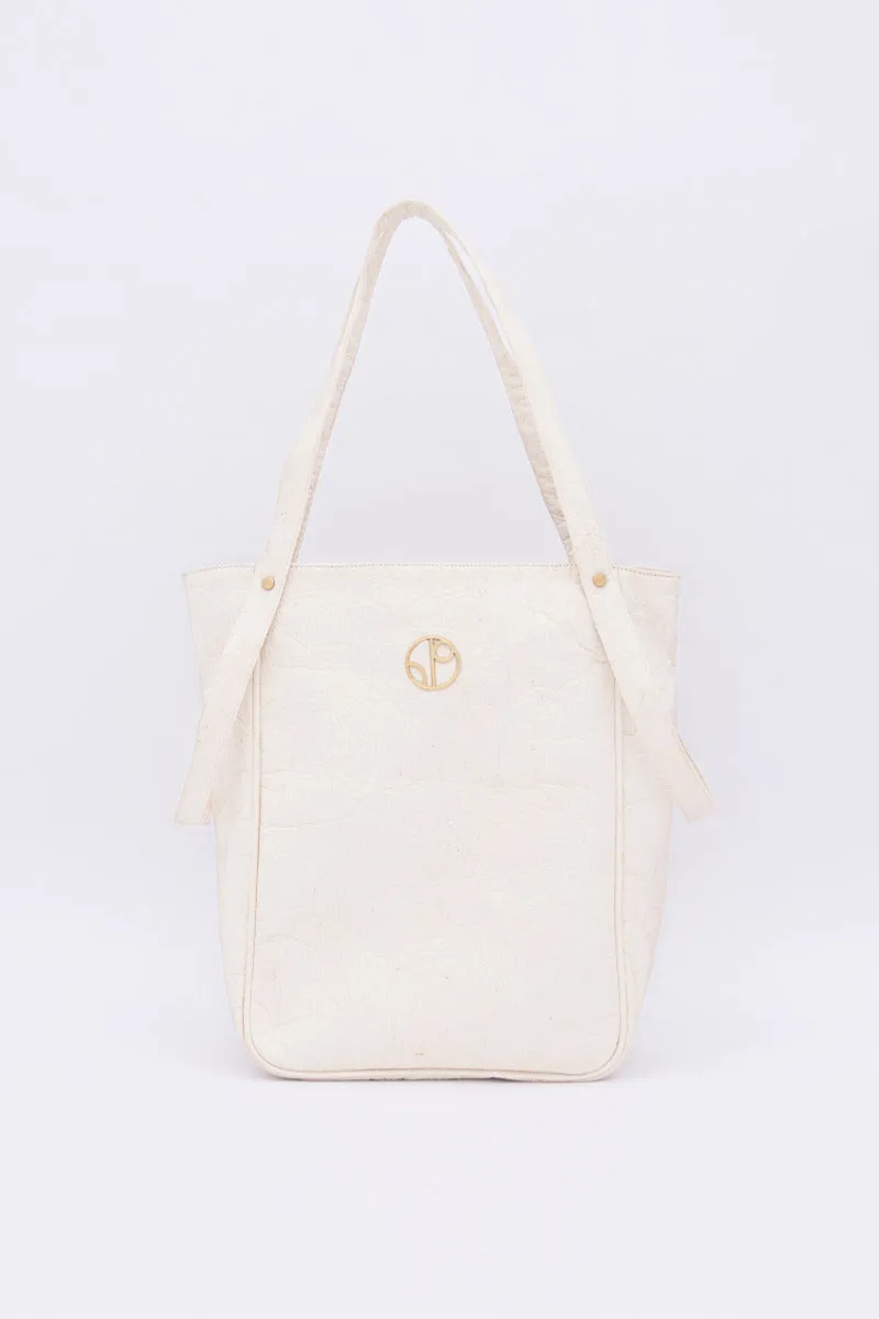Tokyo NRT - Piñatex® Tote Bag - Latte