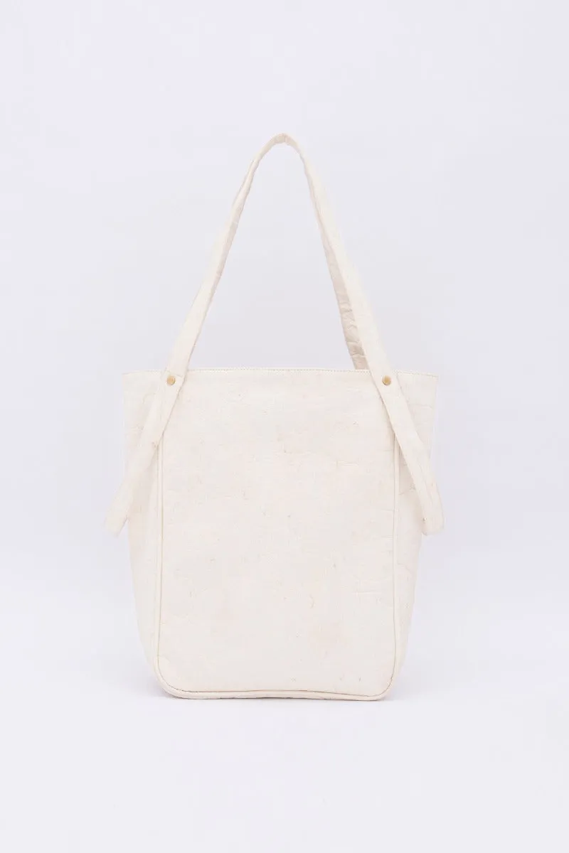 Tokyo NRT - Piñatex® Tote Bag - Latte